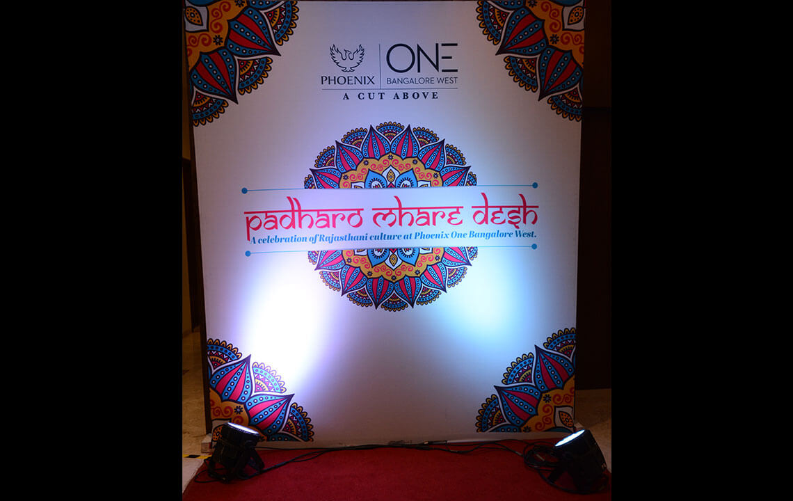 A celebration of Rajasthani Culture at Phoenix One Bangalore West